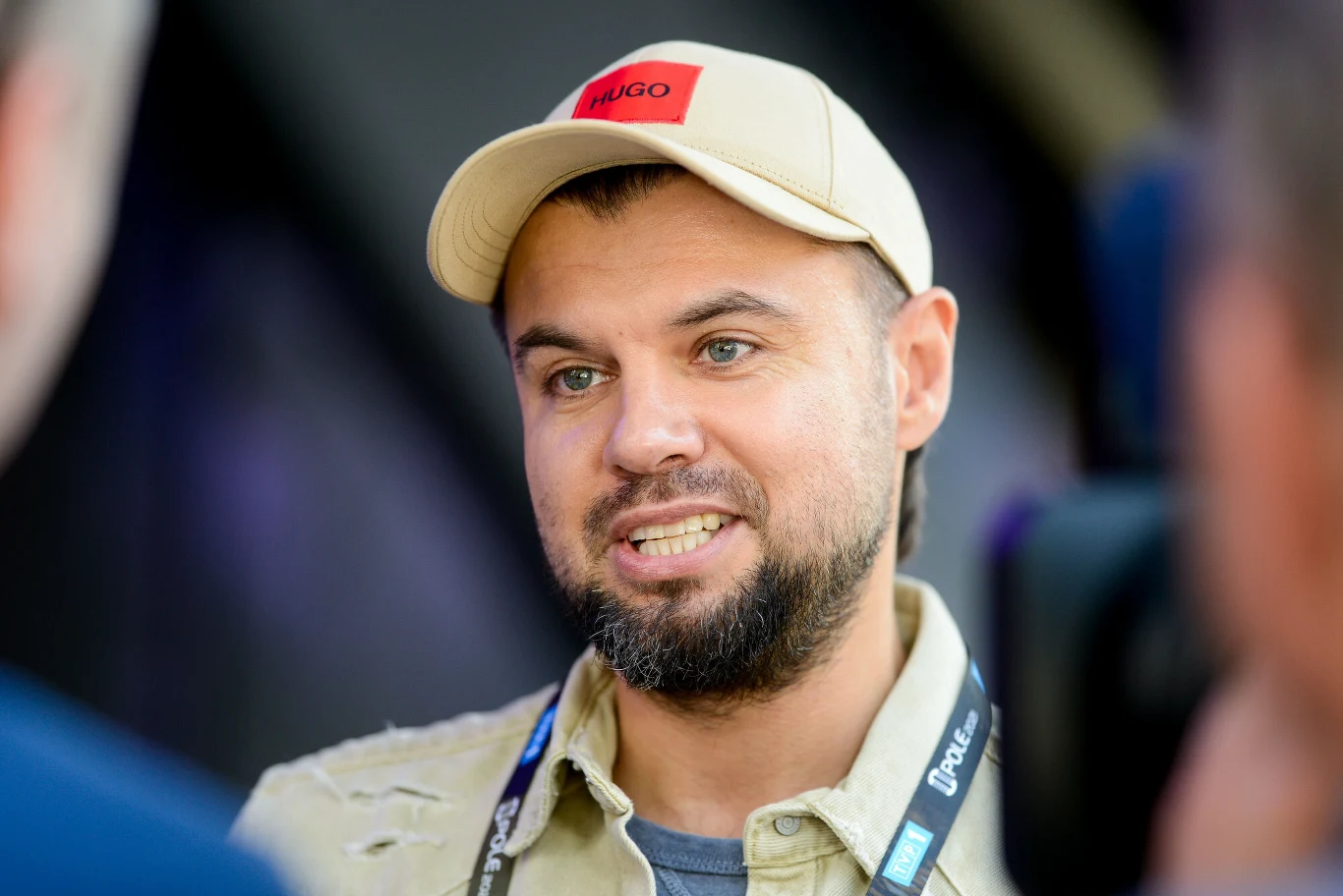 Mikołaj Dobrowolski podczas Festiwalu w Opolu
