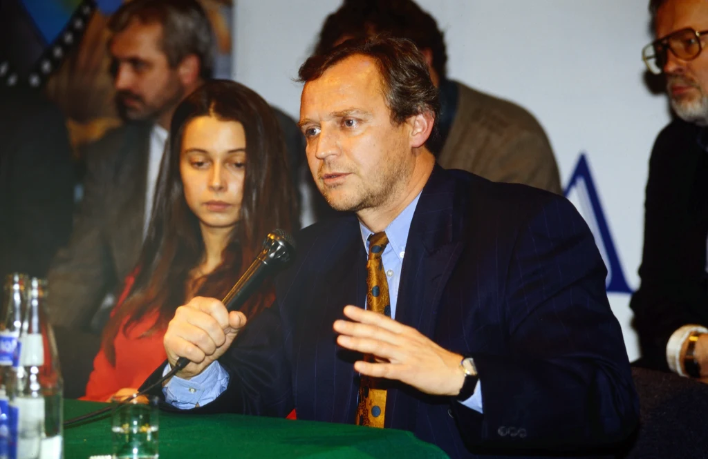 Marek Kondrat i Renata Dancewicz w 1995 roku
