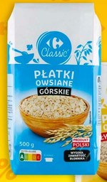 Płatki owsiane Carrefour