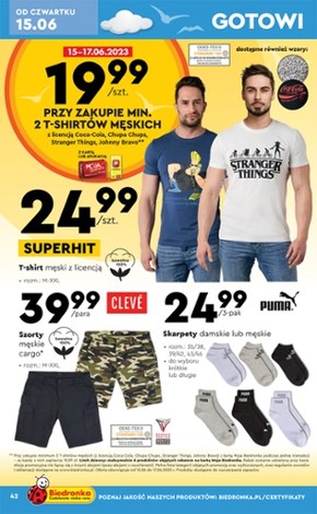 Modne T-shirty w Biedronce! 