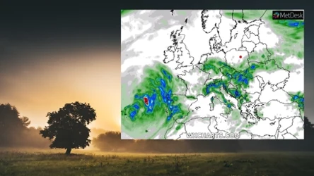 W czwartek opady deszczu i burze będą miały miejsce głównie na południu Polski