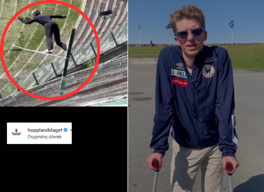 Skoki narciarskie. Halvor Egner Granerud zanotował groźny wypadek na skoczni Skoki narciarskie. Halvor Egner Granerud zanotował groźny wypadek na skoczni