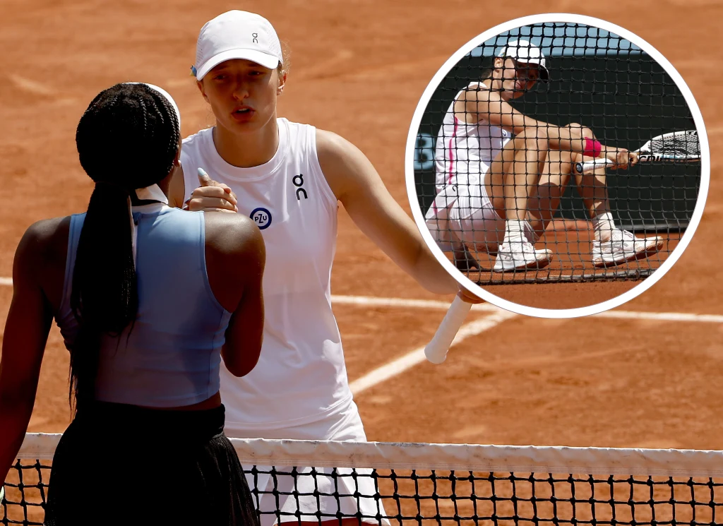 Iga Świątek pokonała Cori "Coco" Gauff w ćwierćfinale Rolanda Garrosa Iga Świątek pokonała Cori "Coco" Gauff w ćwierćfinale Rolanda Garrosa