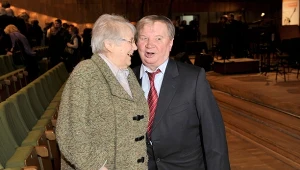 Roman Kłosowski z żoną Krystyną