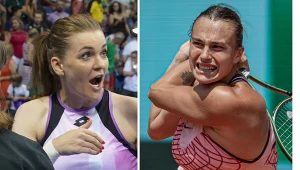 Agnieszka Radwańska, która komplementuje Igę Świątek oraz wielka rywalka Polki - Aryna Sabalenka