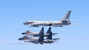 Samoloty chińskich sił powietrznych myśliwce J-11 i J-16 oraz bombowce H-6 naruszyły przestrzeń powietrzną Tajwanu