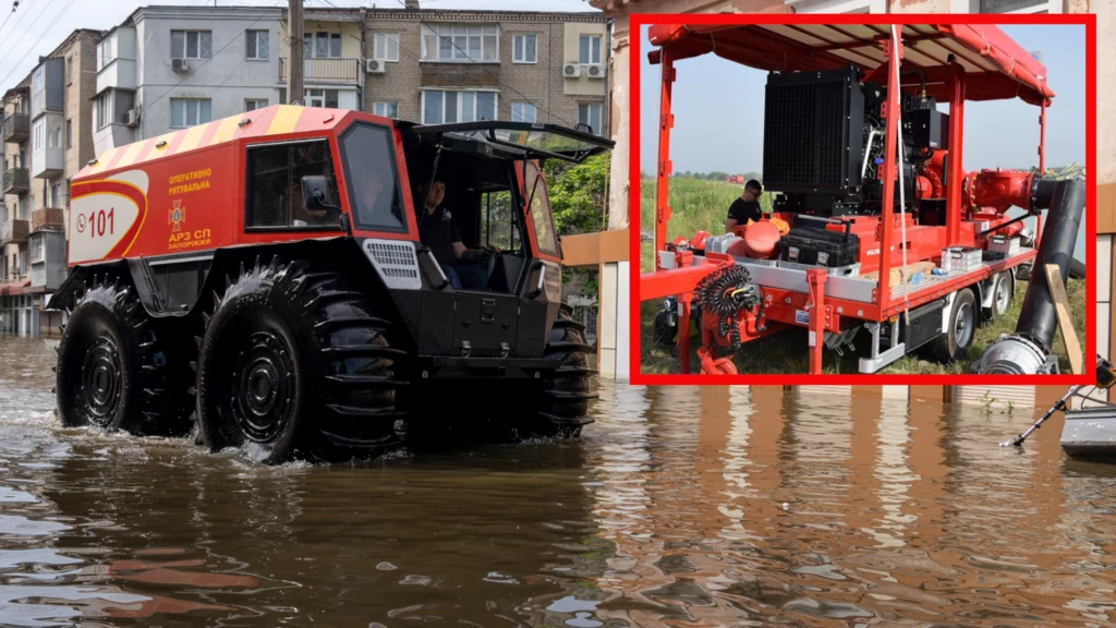 Polska wysyła kolejny sprzęt do Ukrainy. Pomoże w walce z powodzią