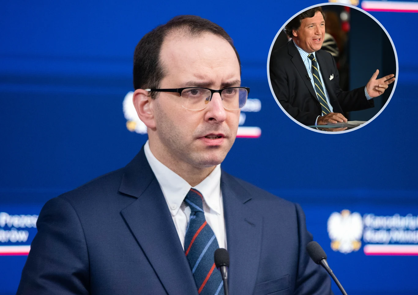 Stanisław Żaryn oskarżył Tuckera Carlsona o szerzenie kłamstw w interesie Rosji Stanisław Żaryn oskarżył Tuckera Carlsona o szerzenie kłamstw w interesie Rosji