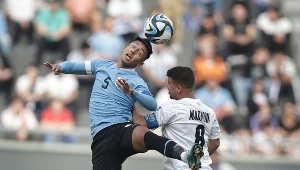 Urugwaj w meczu z Izraelem