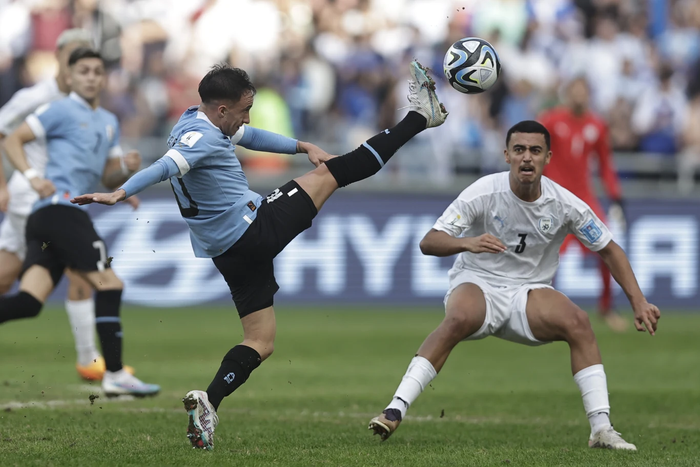 Urugwaj w meczu z Izraelem na mundialu U-20