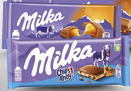 Milka Chips Ahoy! Czekolada mleczna 100 g