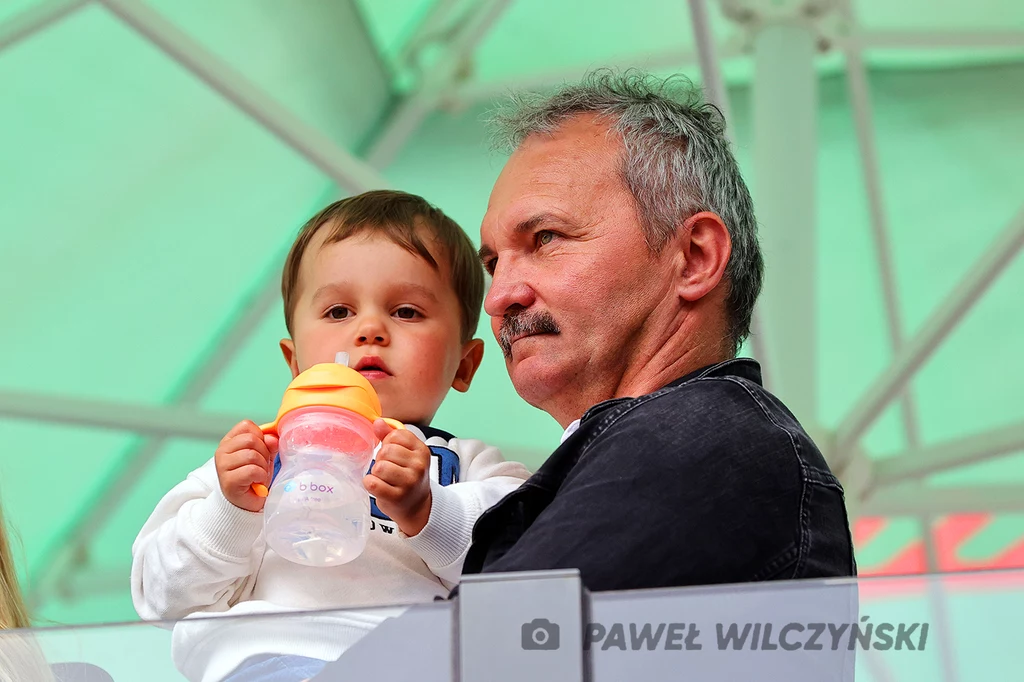 Antoni Zmarzlik z dziadkiem Pawłem Antoni Zmarzlik z dziadkiem Pawłem