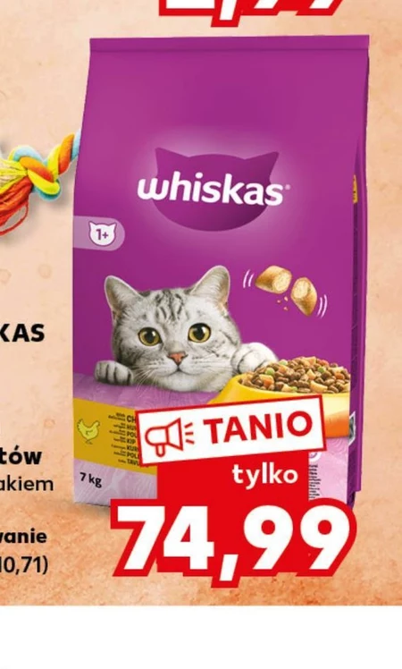 Karma dla kota Whiskas