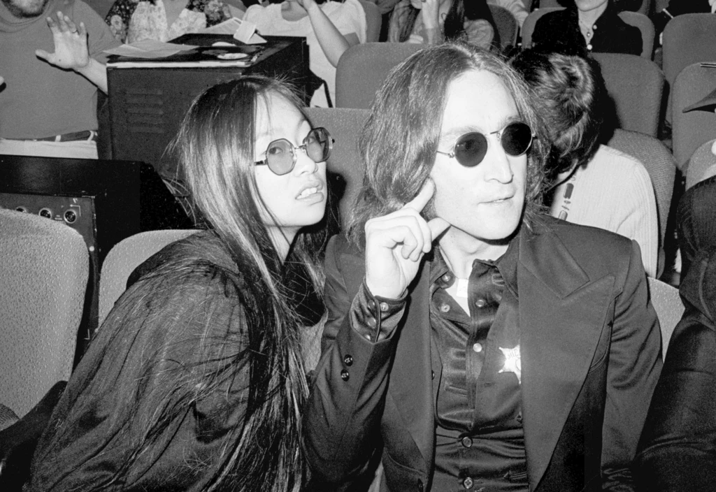 May Pang i John Lennon w 1974 roku