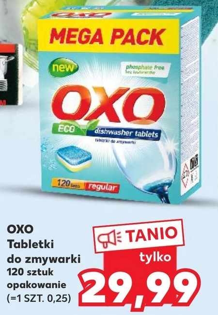 Tabletki do zmywarki OXO
