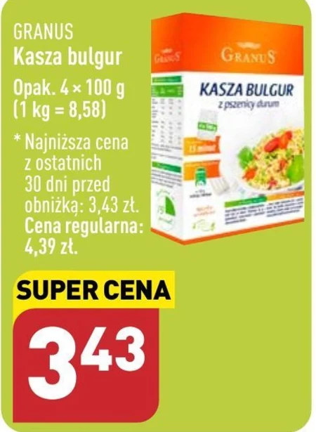 Kasza bulgur Granus