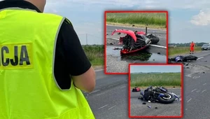 Śmiertelny wypadek motocyklistów. Gdy ciężarówka skręciła, zobaczyli koniec