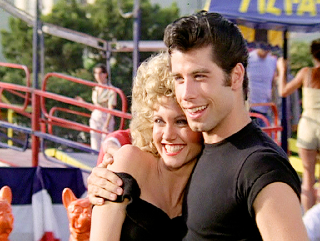 Olivia Newton-John jako Sandy i John Travolta jako Danny Zuko