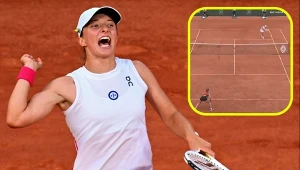 Iga Świątek popisała się znakomitym zagraniem w finale Rolanda Garrosa