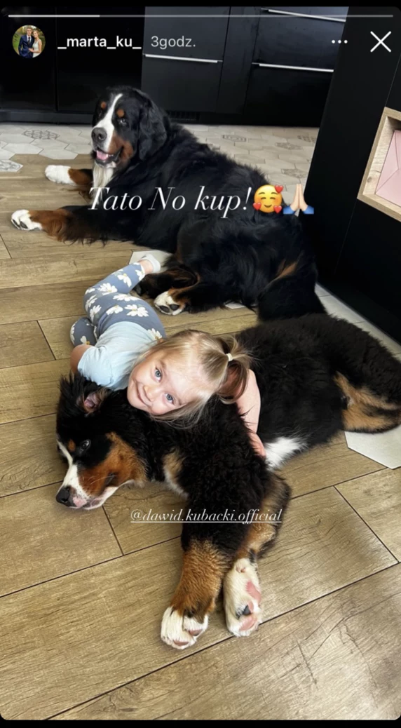Marta Kubacka pokazała zdjęcie córki Marta Kubacka pokazała zdjęcie córki