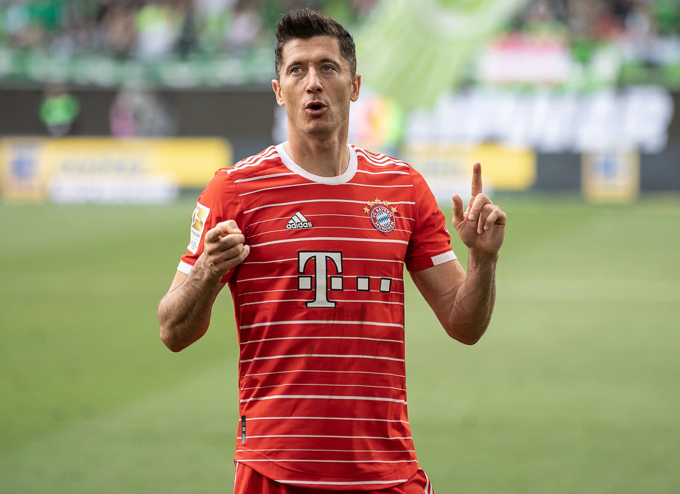 Robert Lewandowski w barwach Bayernu Monachium