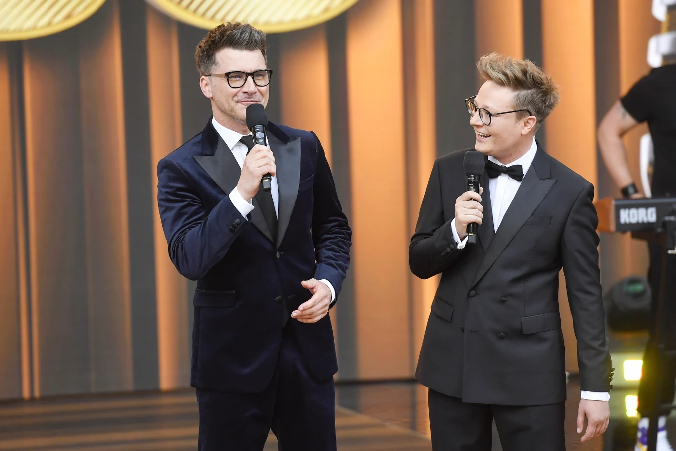 Duet prowadzących: Tomasz Kammel i Mateusz Szymkowiak