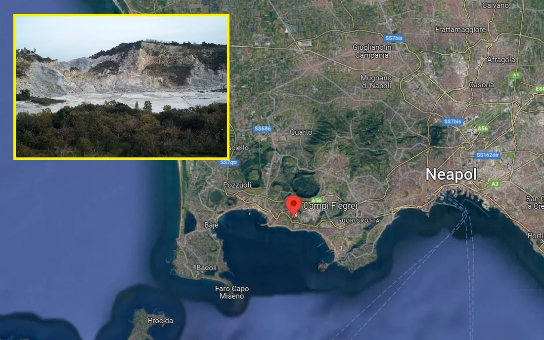 Ryzyko erupcji Pól Flegrejskich rośnie - alarmują naukowcy Ryzyko erupcji Pól Flegrejskich rośnie - alarmują naukowcy