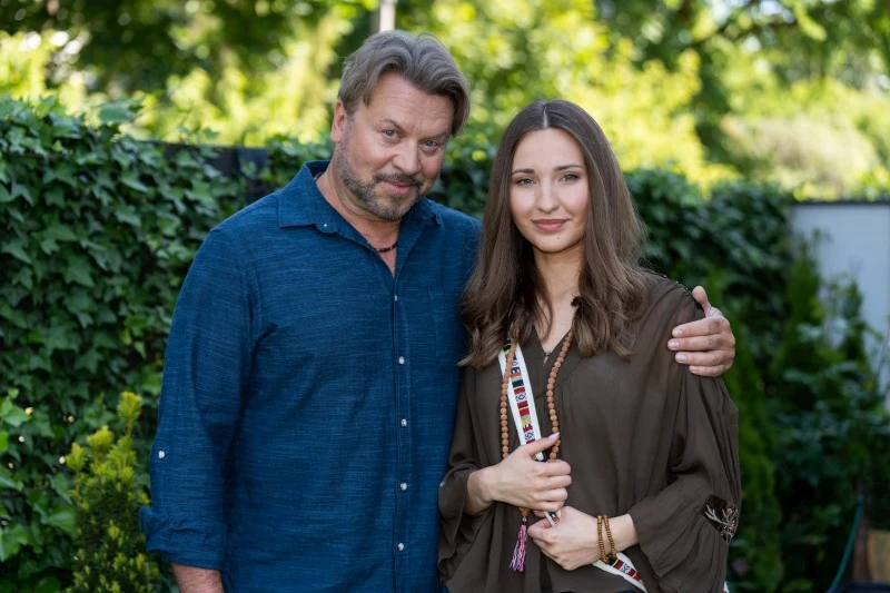 Michał Milowicz i Magdalena Efler w serialu "Klan"