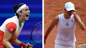 Iga Świątek i Ons Jabeur