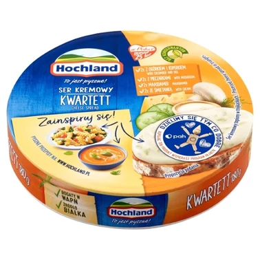 Hochland Ser kremowy kwartett 180 g - 1