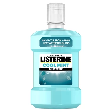 Listerine Cool Mint Płyn do płukania jamy ustnej 1 l - 0