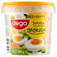 dega Sałatka jarzynowa z jajkiem 500 g