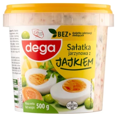 dega Sałatka jarzynowa z jajkiem 500 g - 1