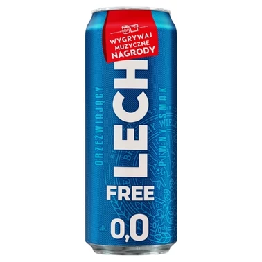 Lech Free Piwo bezalkoholowe 500 ml - 1