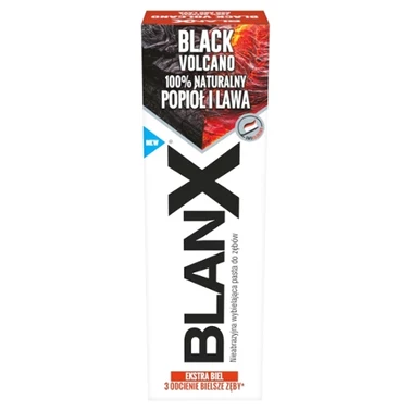 BlanX Black Volcano Nieabrazyjna wybielająca pasta do zębów 75 ml - 3