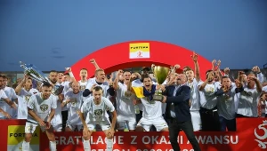 Kłopotliwy awans Puszczy