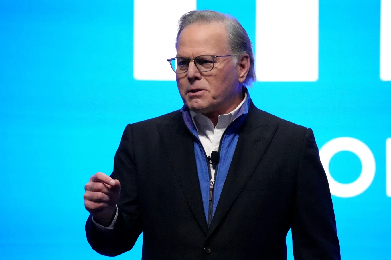 David Zaslav podczas prezentacji platformy Max David Zaslav podczas prezentacji platformy Max