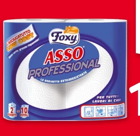 Foxy Asso Professional Ręcznik kuchenny 2 rolki