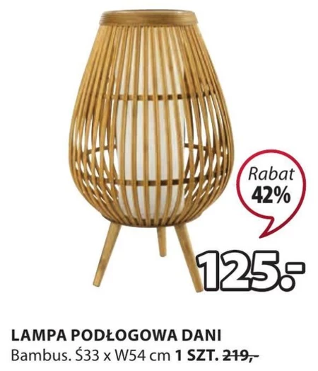 Lampa podłogowa Jysk