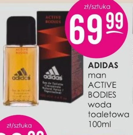 Adidas Active Bodies Woda toaletowa dla mężczyzn 100 ml