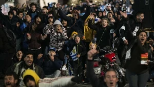 Radość kibiców Urugwaju