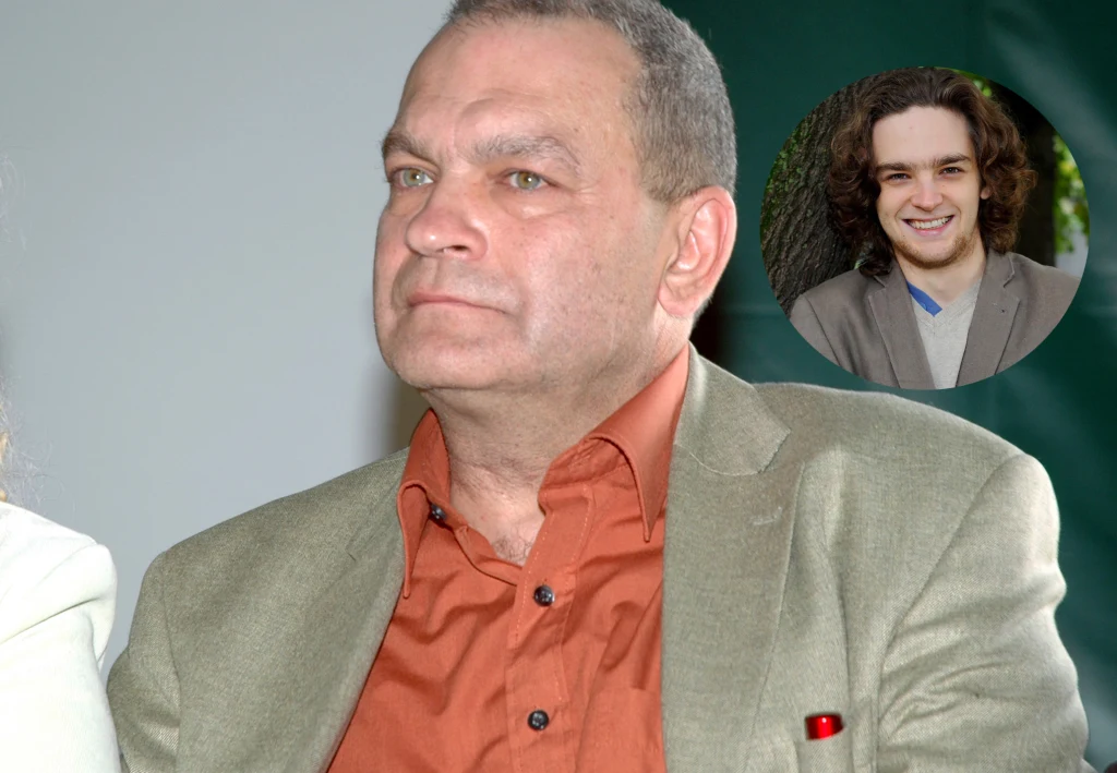 Jacek Chmielnik i jego syn Jacek Chmielnik i jego syn