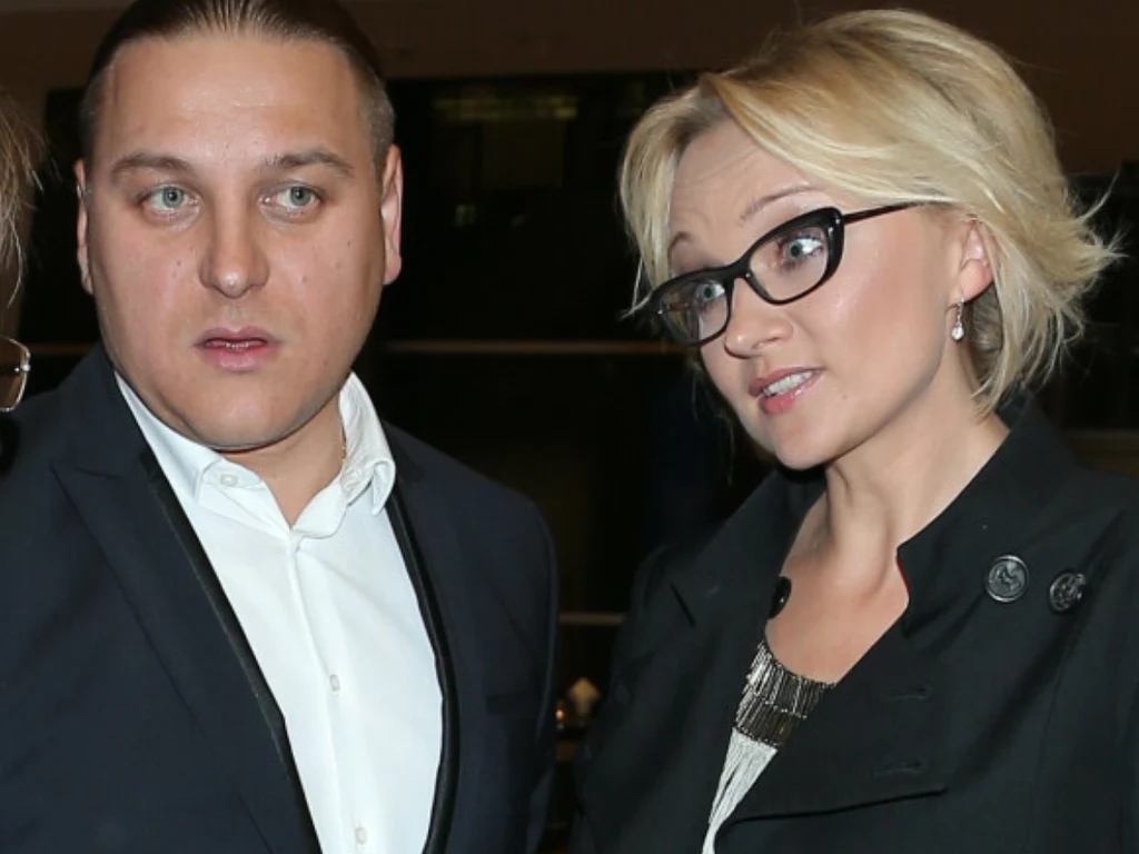 Edyta Golec z mężem