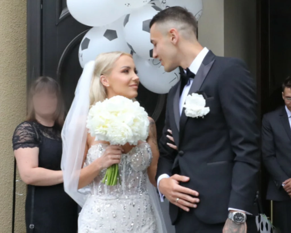 Jakub Kiwior i Claudia Kowalczyk Jakub Kiwior i Claudia Kowalczyk