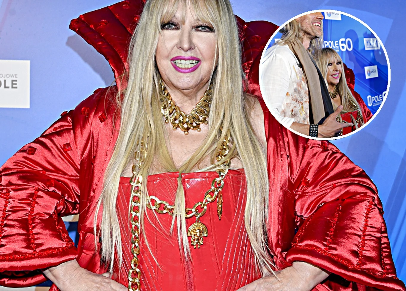 Maryla Rodowicz w Opolu nie pozowała na ściance sama Maryla Rodowicz w Opolu nie pozowała na ściance sama