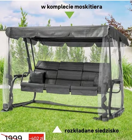 Huśtawka ogrodowa