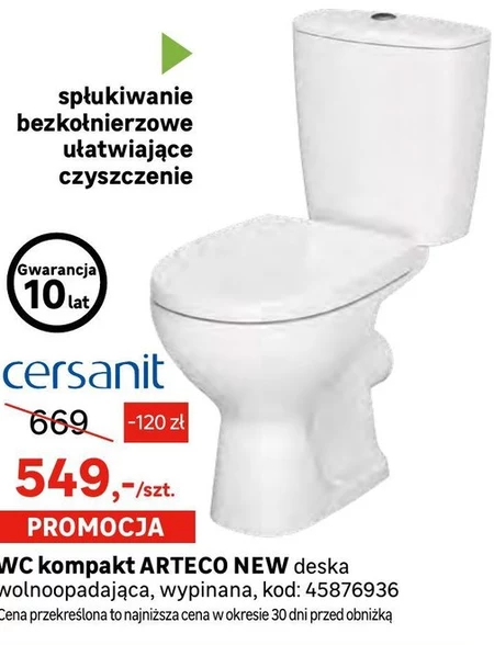 Kompakt wc Cersanit