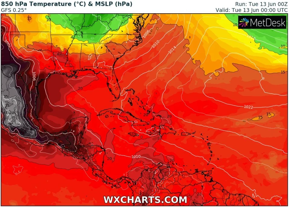 W większości Meksyku termometry pokazują ponad 45°C