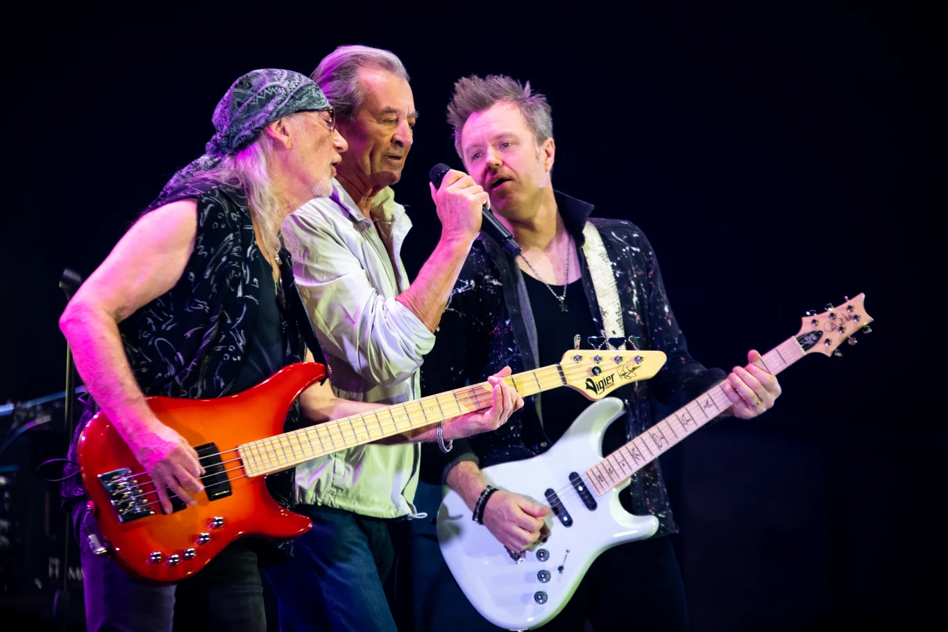 Roger Glover, Ian Gillan i Simon McBride (Deep Purple) Roger Glover, Ian Gillan i Simon McBride (Deep Purple)