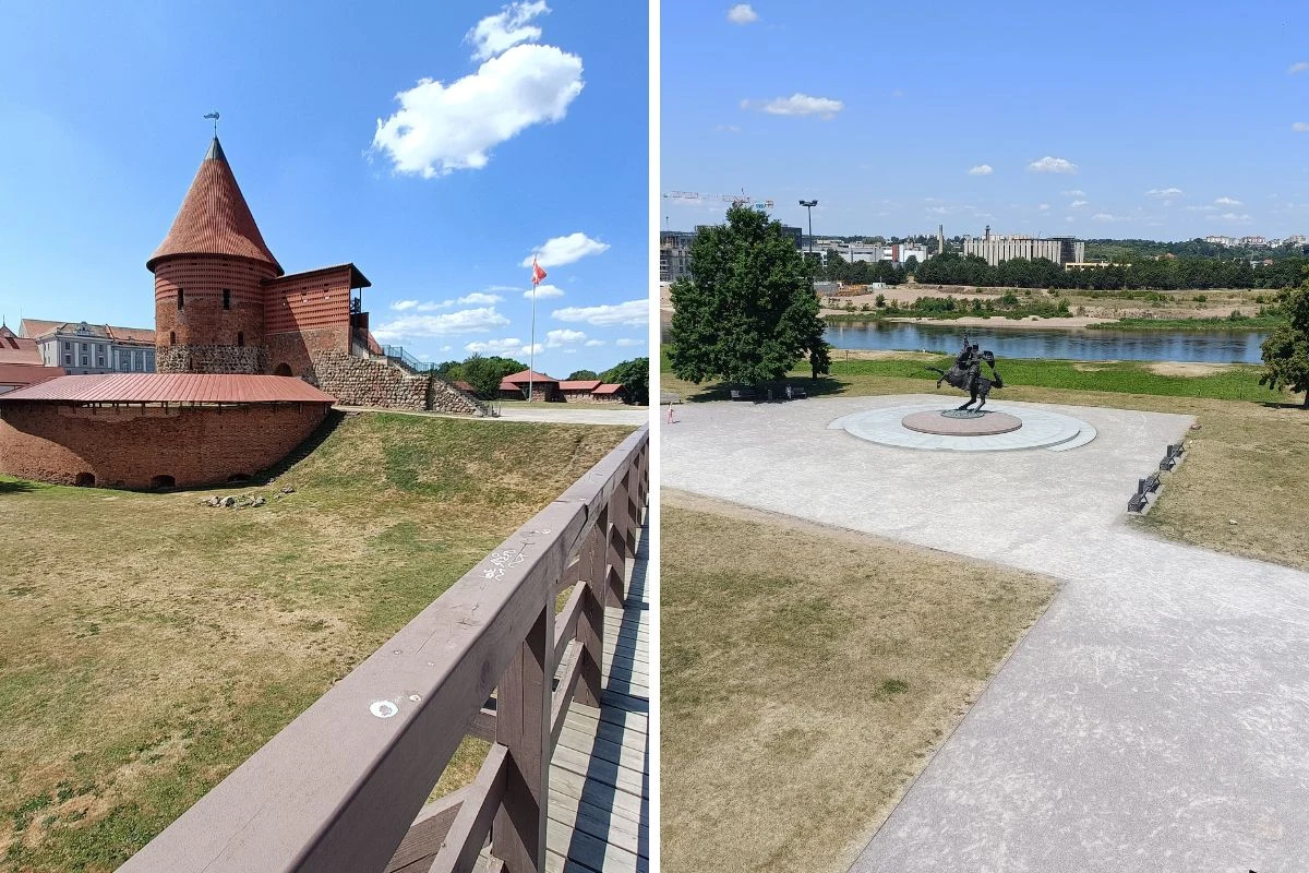 Kauon Pilis zostało wzniesione w XIV wieku. Otaczający go park zachęca zielenią Kauon Pilis zostało wzniesione w XIV wieku. Otaczający go park zachęca zielenią